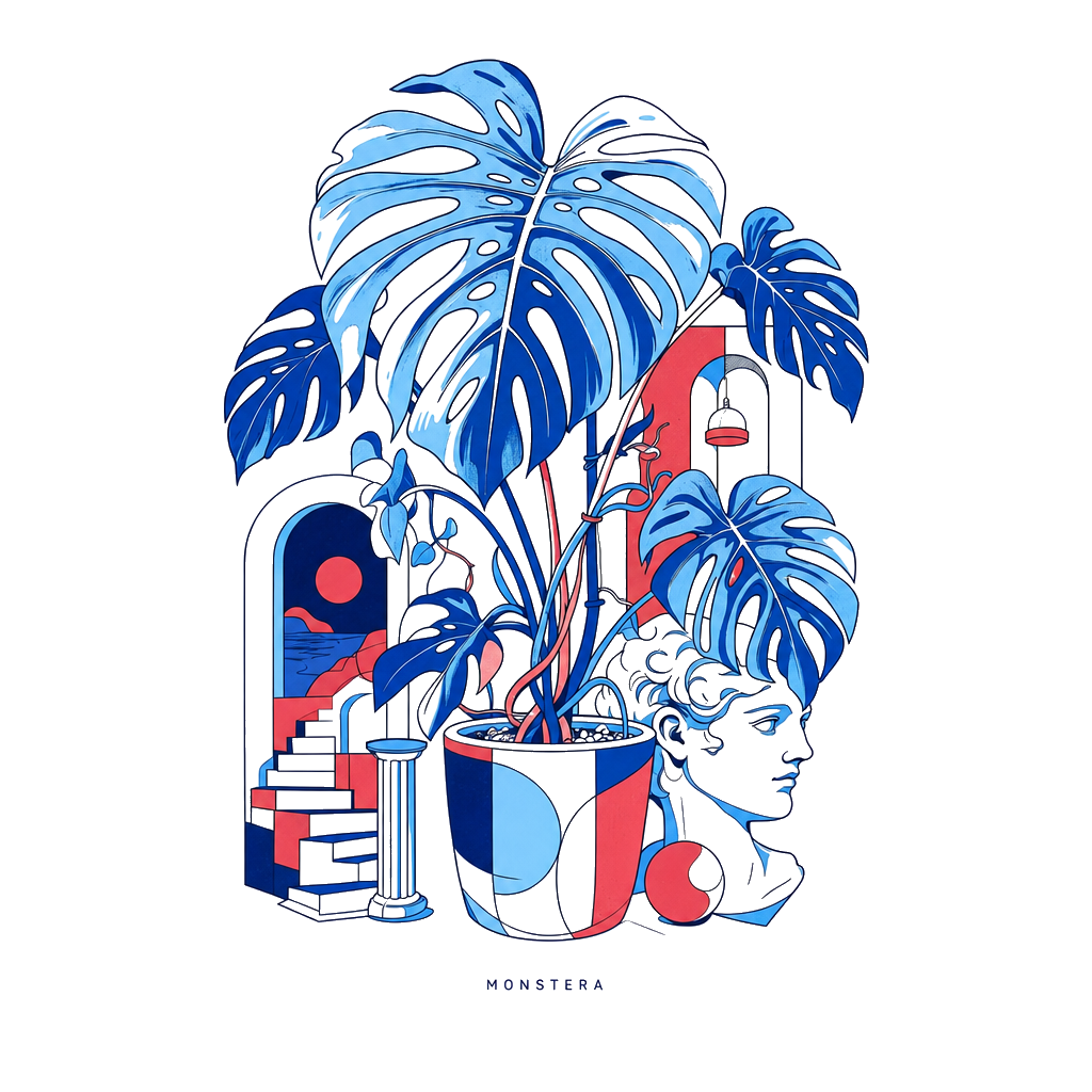T-shirt Monstera Deliciosa