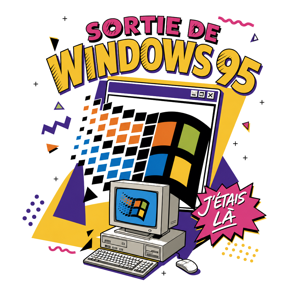 T-shirt "Sortie de Windows