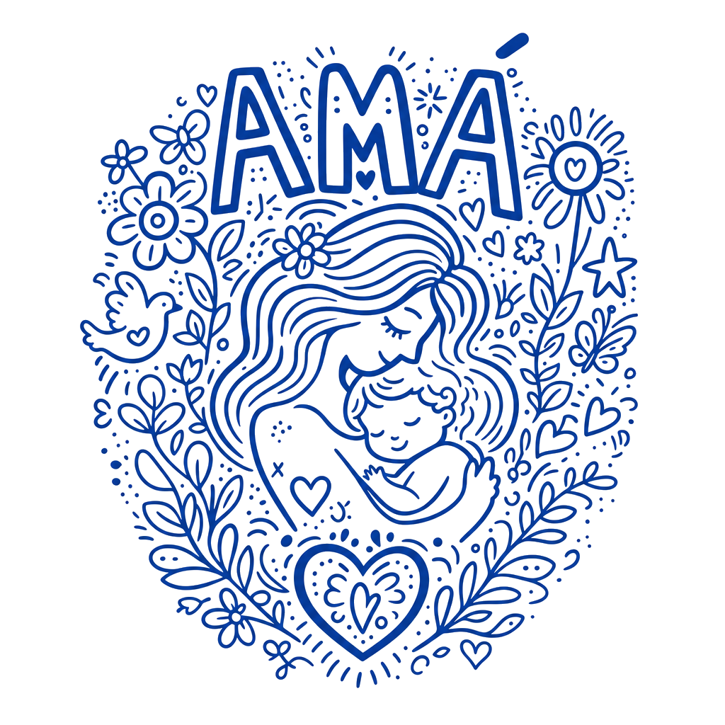 T-shirt 'Amá'