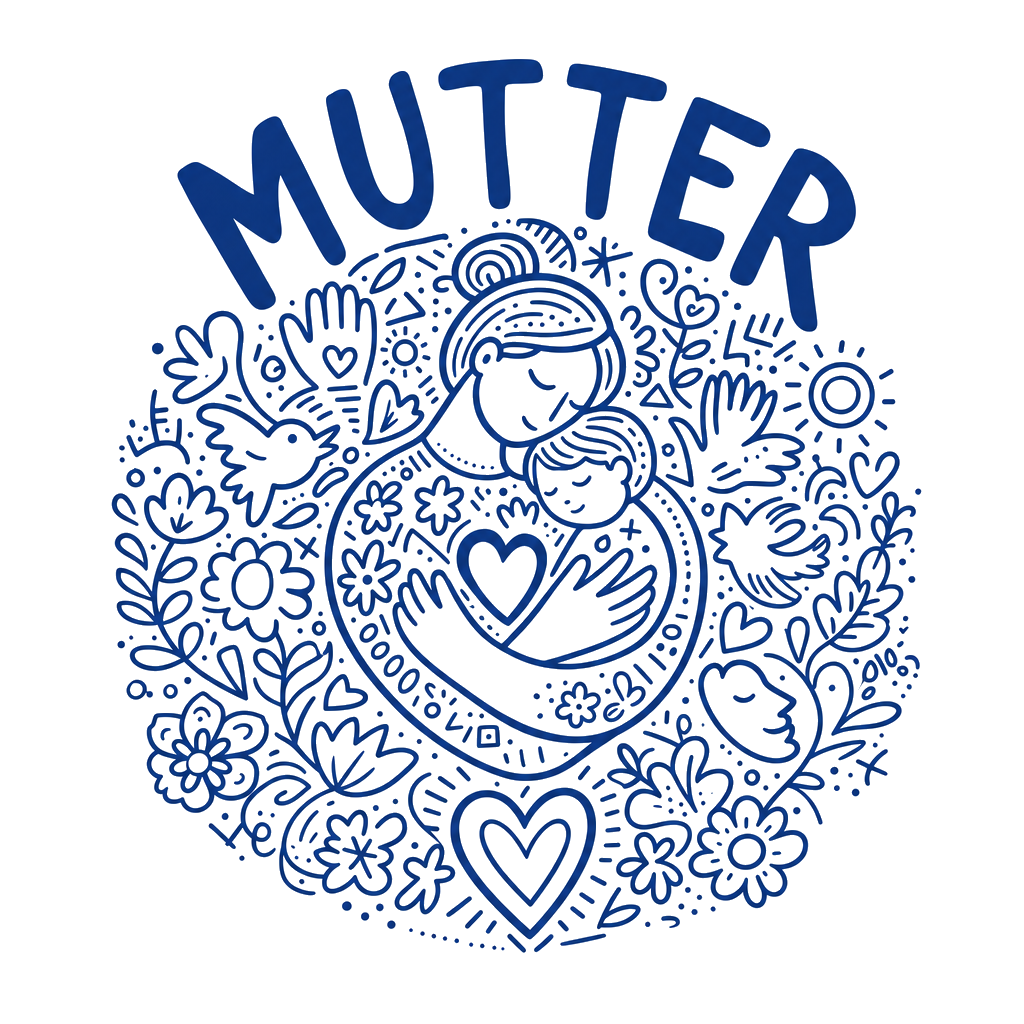 T-shirt Mutter