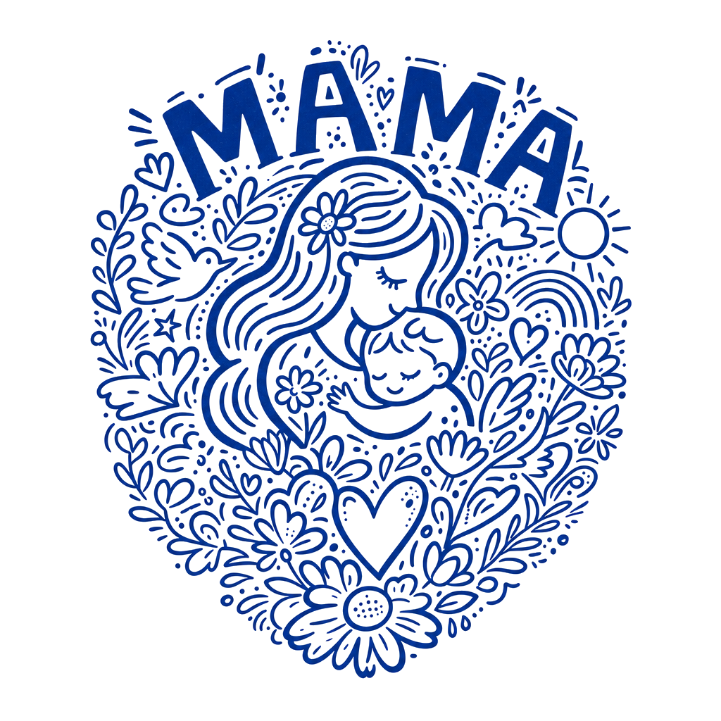 T-shirt "Mama"