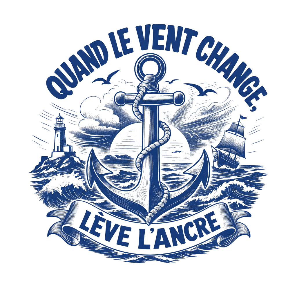 Quand le vent change, lève l'ancre - Collection Expressions de Marins