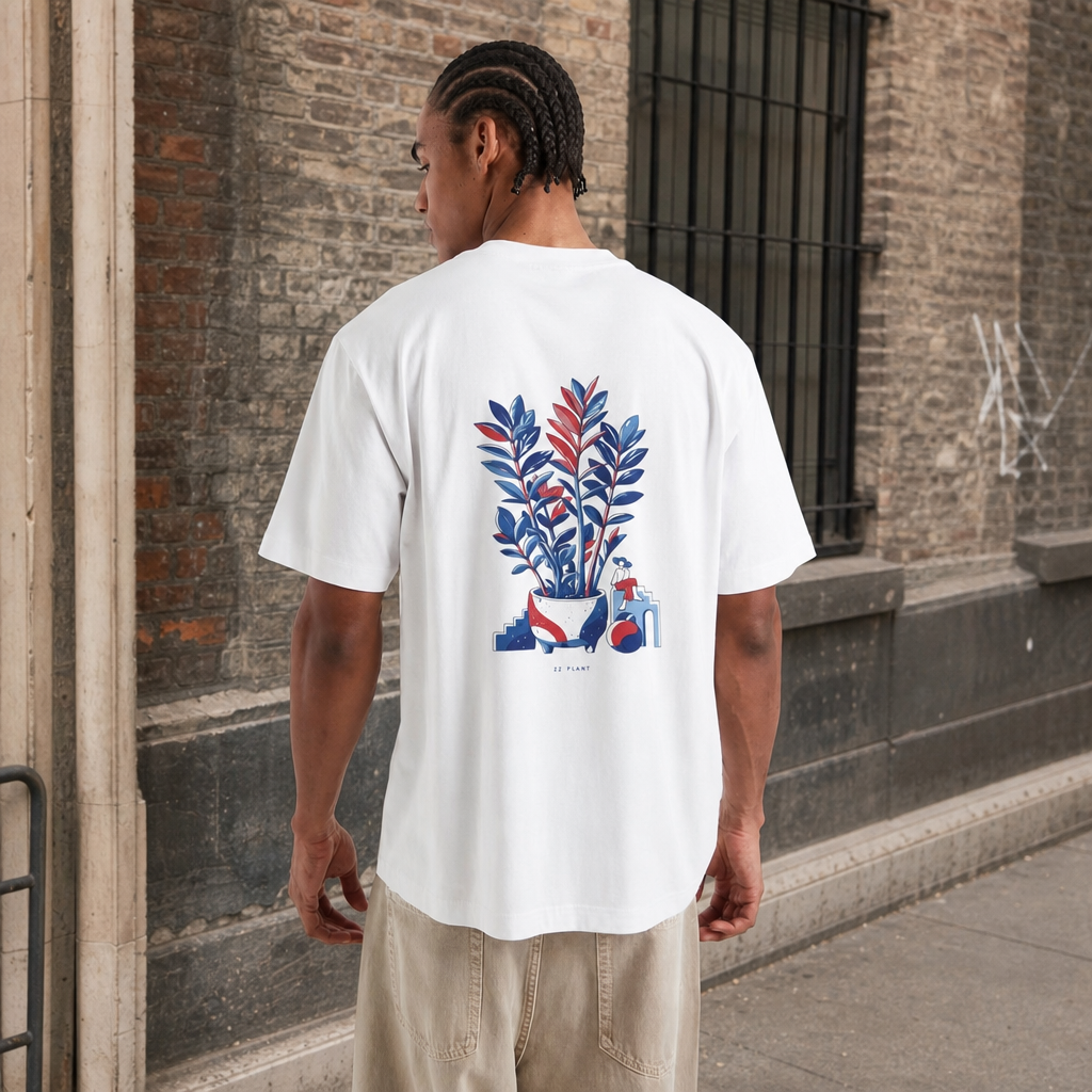 Anthurium Unisex Heavy Cotton Tee