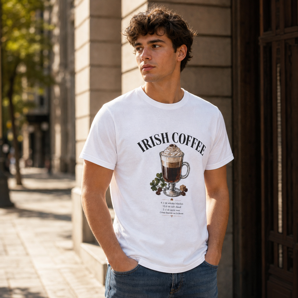 en Coton Épais avec Design