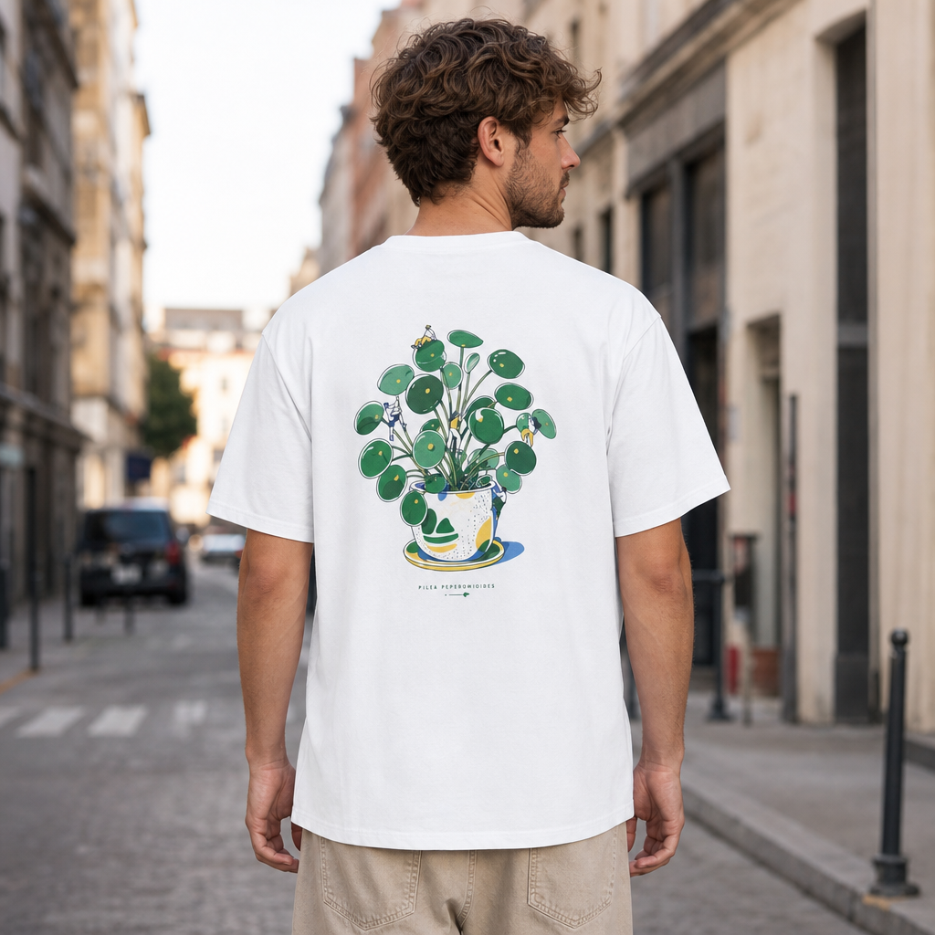 Pilea Peperomioides - T-shirt Unisexe