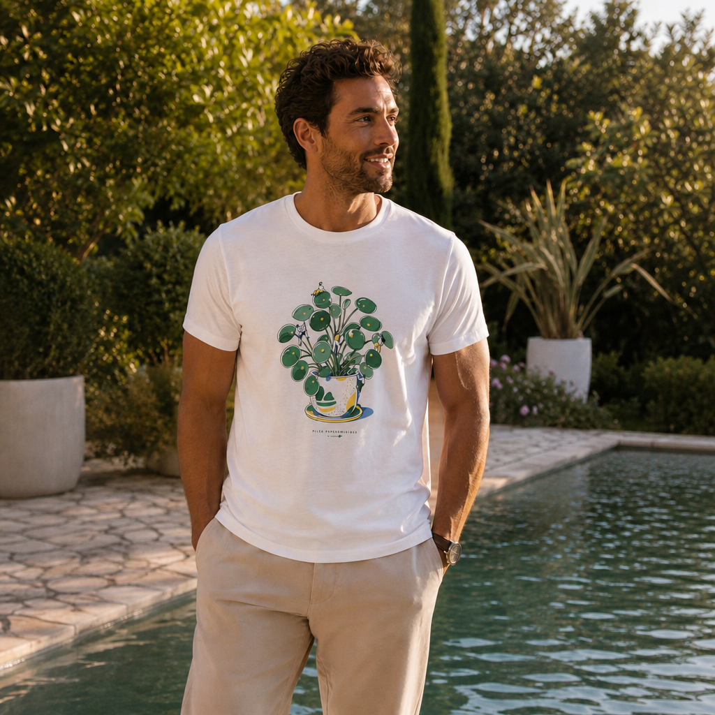 en Coton avec Design Pilea