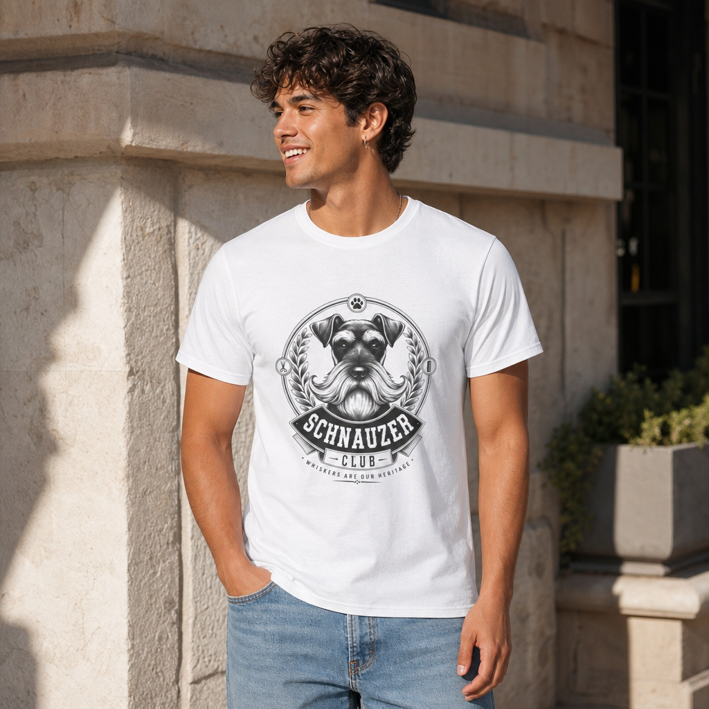 Vintage Unisexe Schnauzer Whisker Society